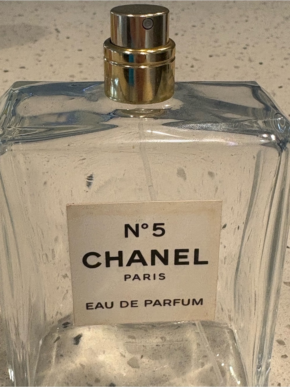CHANEL NO. 5 EAU DE PARFUM 6.8 OZ. (empty) vanity decor - Picture 5 of 6